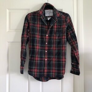 Frank & Eileen Red Checkered Button Down Shirt
